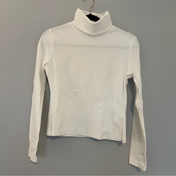 Turtle Neck Solid Tee - Picture 4 of 11